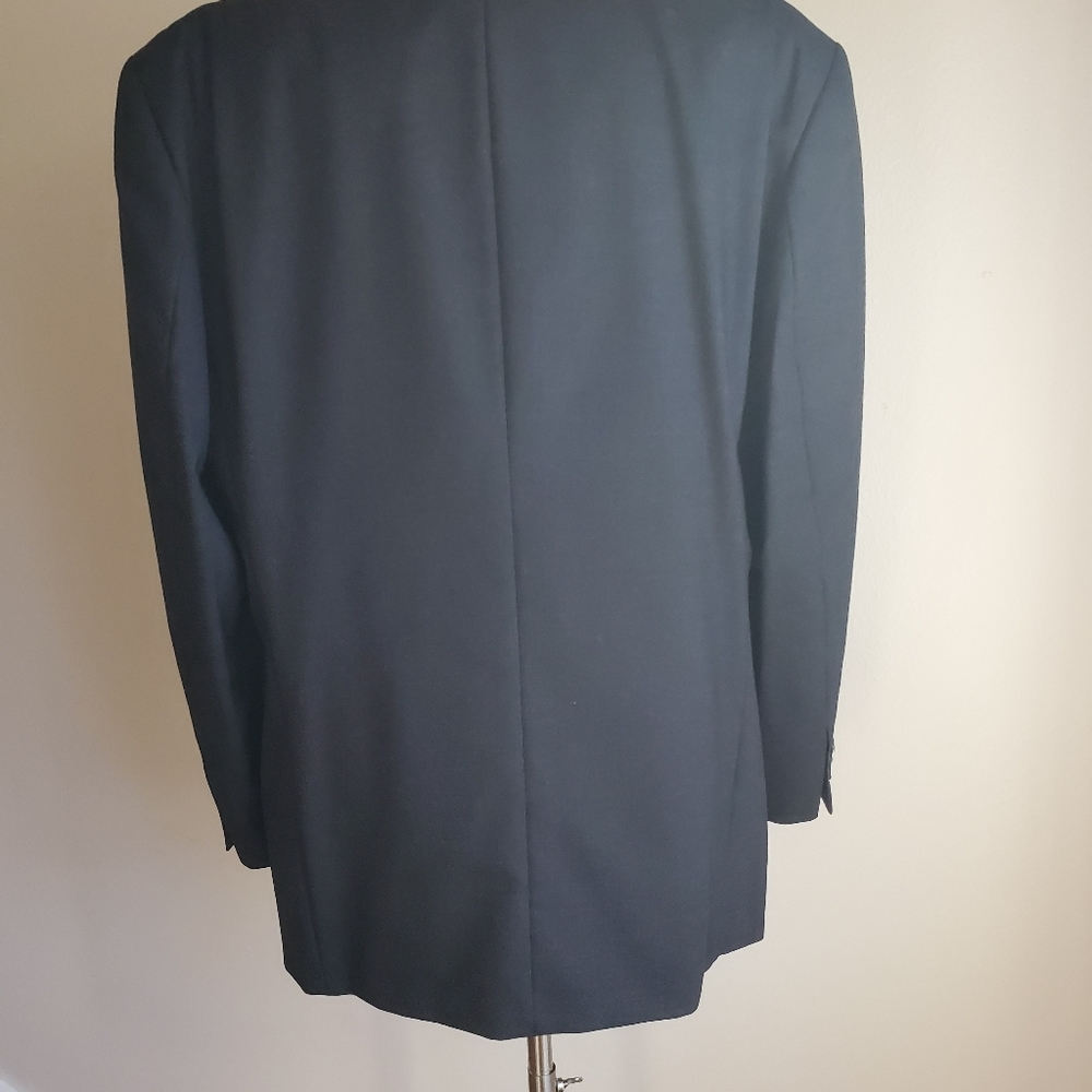 (Men) Rian Rucci - Sz 38 Dark Gray Wool Suit - Picture 8 of 16